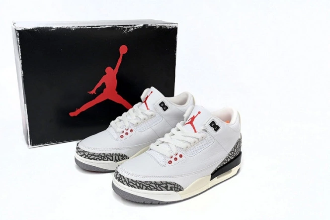 Rep TBK 3 White Cement Reimagined Jordan DN3707-100 Retro 0717